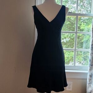 J.Crew navy silk dress size 2